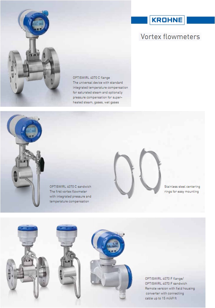 Vortex Flow Meter Krohne